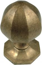 Doorknob brass antique ø 75mm