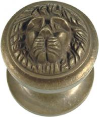 Doorknob brass antique ø 73mm
