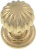 Doorknob brass polished ø 52mm