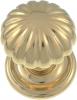 Doorknob brass polished ø 70mm